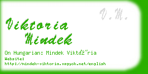 viktoria mindek business card